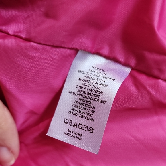 NWT Simply Southern Pink Puffer Vest, Medium - Picture 11 of 12